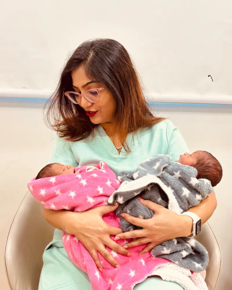 Dr. Rashmi Bhamare, Two newborns