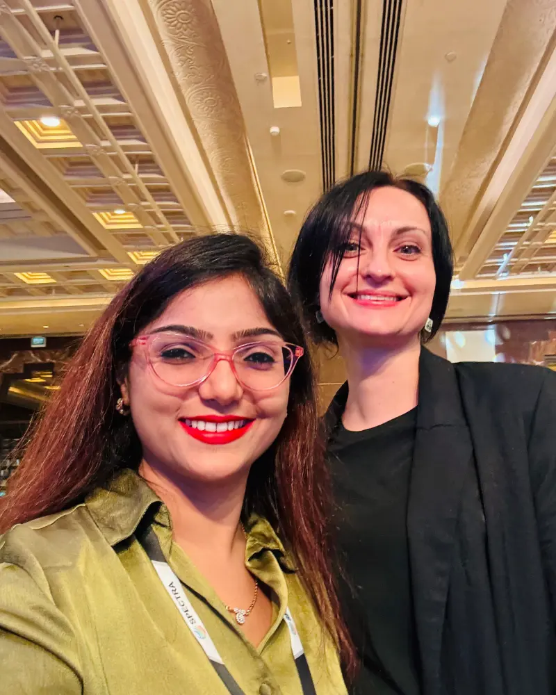 Dr. Rashmi Bhamare, At conference